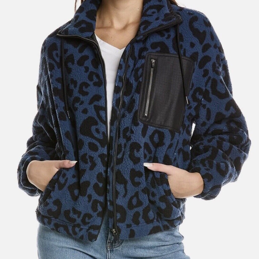 Sweaty Betty out of the woods fleece zip jacket